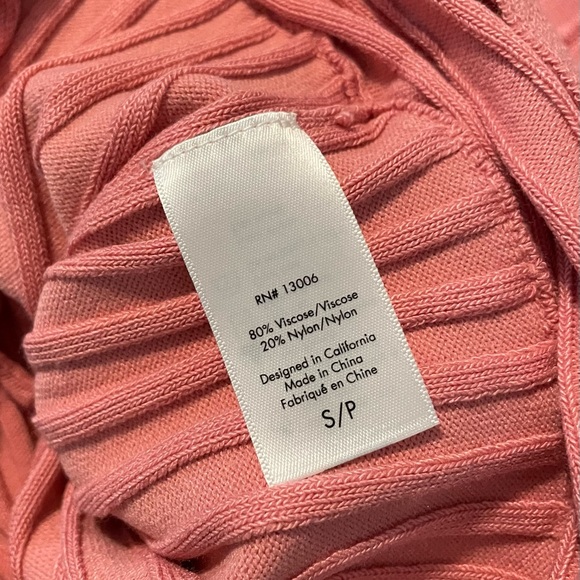 NWT L*SPACE Lucky Top Salmon Pink Size S - Picture 4 of 5